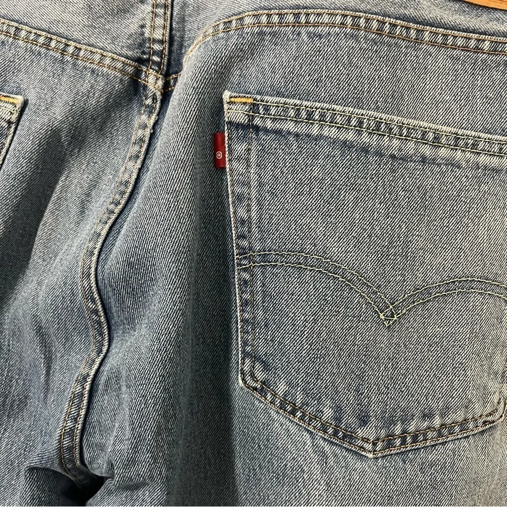 Levi's 550 Men’s W44 X L30 Relaxed Fit Denim Jeans Classic Blue Everyday Casual